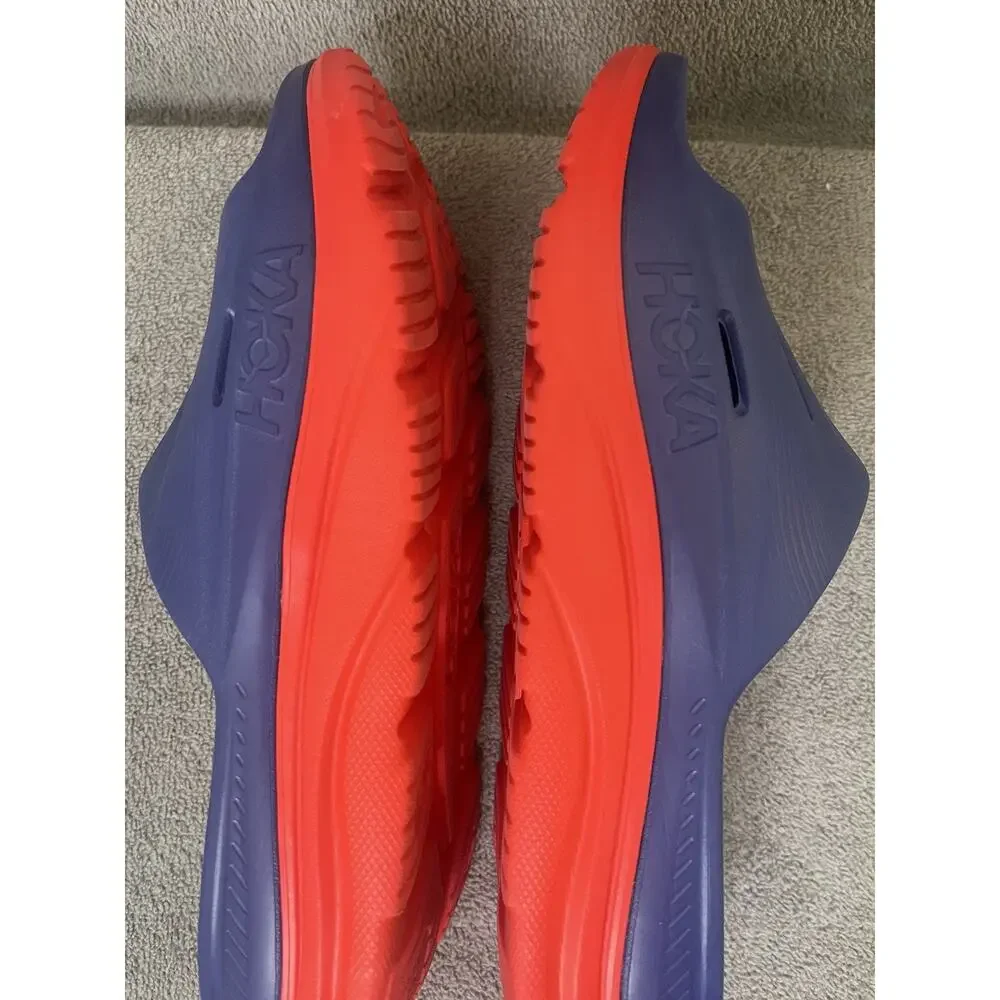 Hoka Ora Recovery Slide 3 Navy Blue/Orange Size Men 9, women's 11